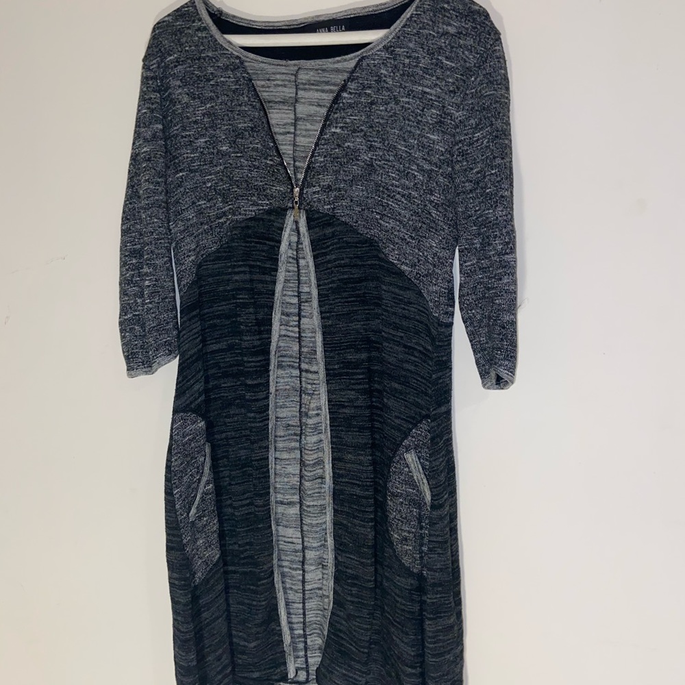 grey and black Women’s Anna Bella dress